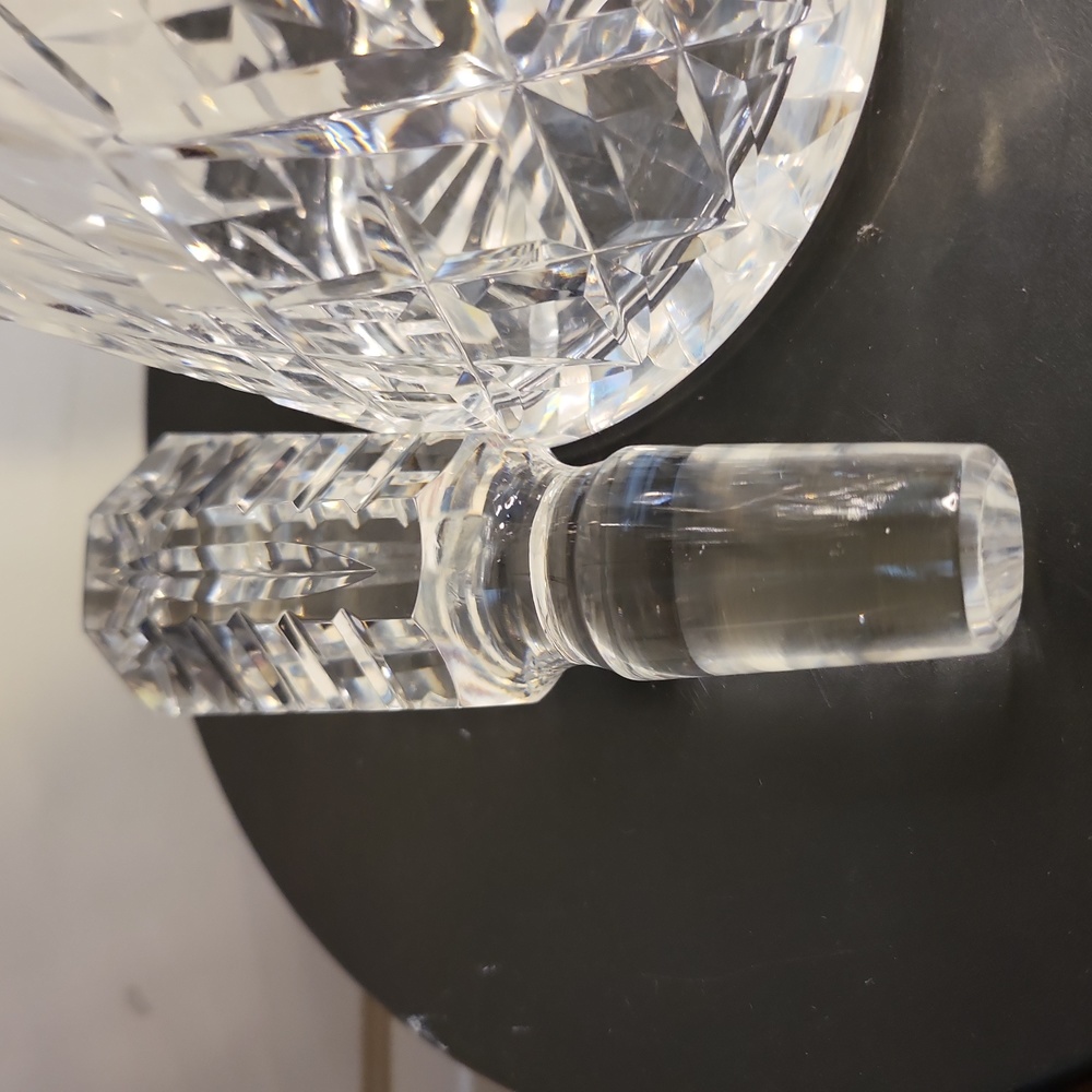 Waterford Crystal Lismore Cut Crystal Decanter Vintage 15.4" - Picture 9 of 14
